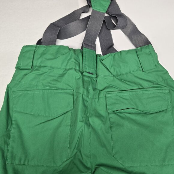 Firefly Green Youth Snow Pants Winter Ski Pants with Suspenders L-XL - Picture 8 of 11